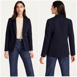 J. Crew Parc Navy Blue Blazer stretch 18